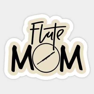 Marching Band - Funny Flute Mom Gift Sticker